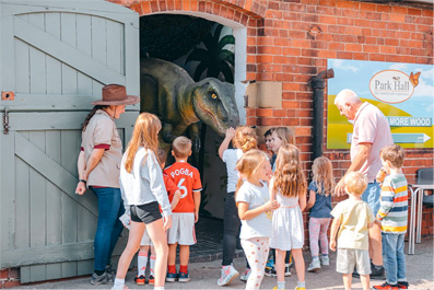 meeting dora the dinosaur