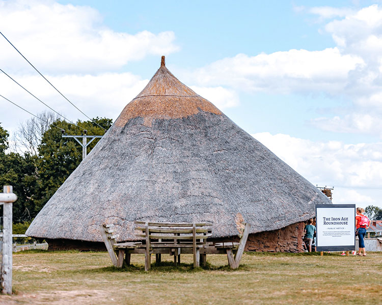 park hall iron age roundhouse