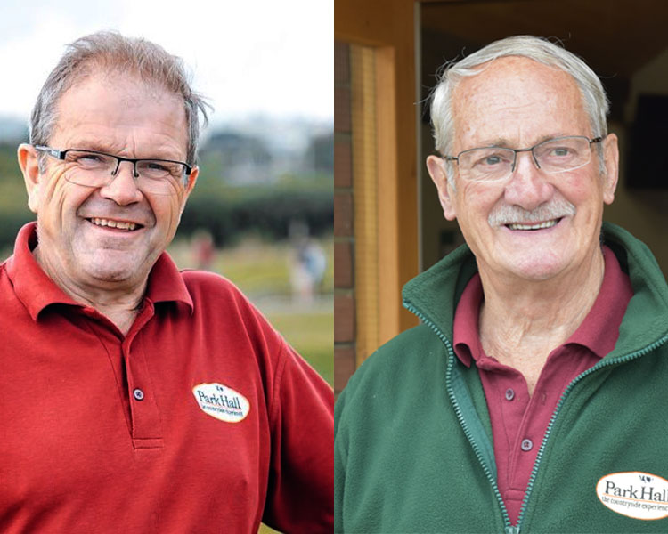 Richard Powell and Martyn Hughes the Park Hall founders