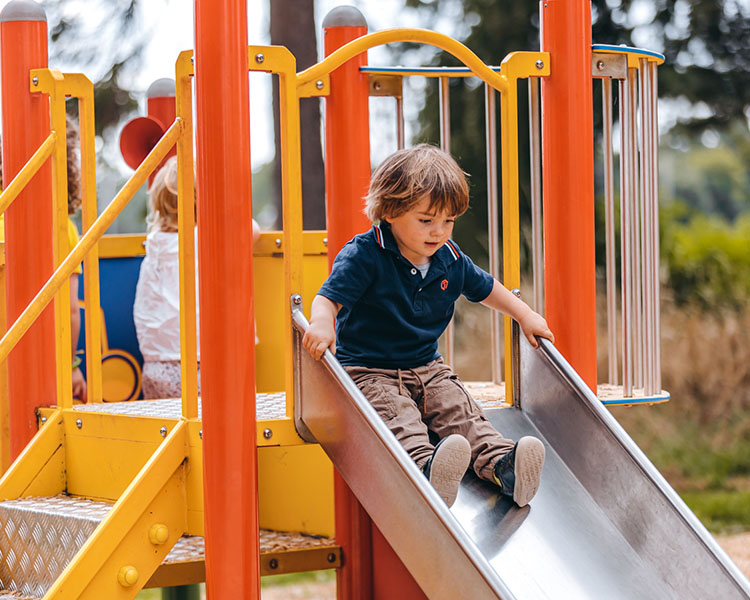 woodland adventure play area